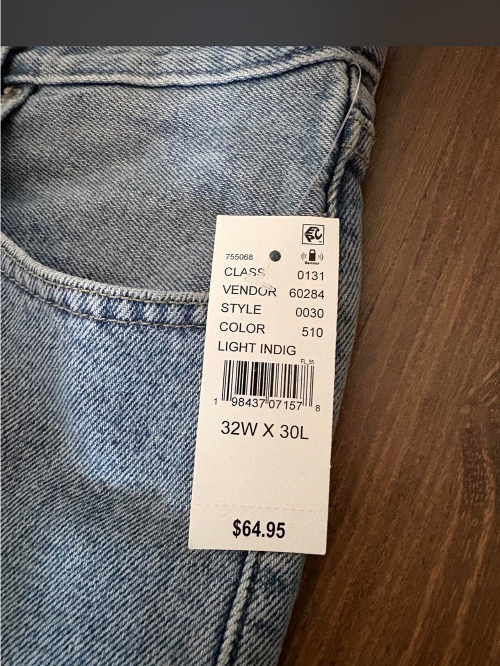 Blue Pacsun Blake extreme baggy jeans -